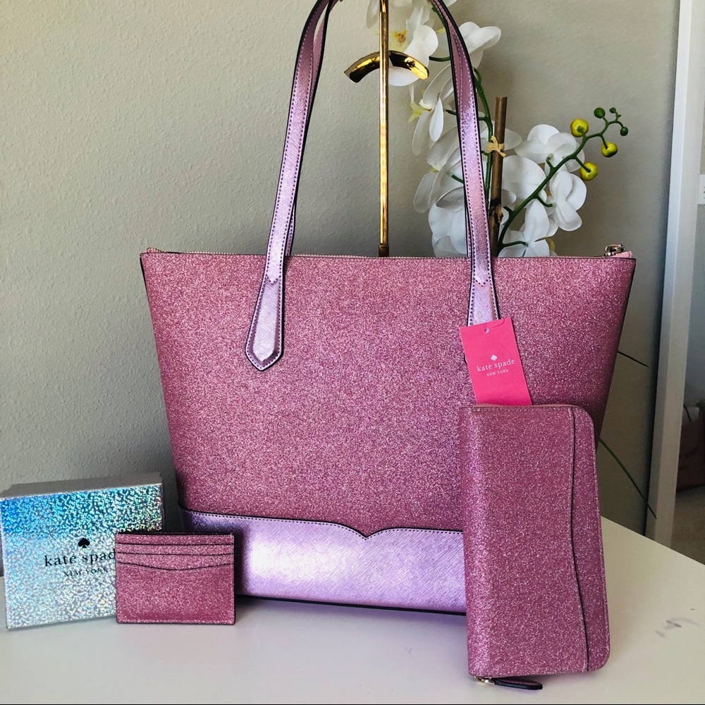 KATE SPADE LOLA LARGE TOTE, WALLET & CARDHOLDER - Picture 4 of 16